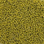 Miyuki rocailles Perlen 15/0 - Duracoat opaque spanish olive green 15-4491